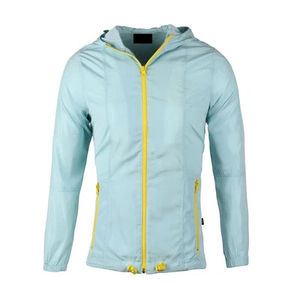 Chaqueta cortavientos con Capucha ligera Jagged Ice para hombre, chaqueta repelente al agua para aventuras al aire libre, correr, Senderismo y viajes - Product Image 1