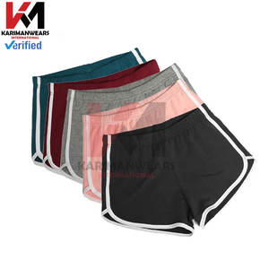 Premium High Quality Breathable <b>Womens</b> Casual Gym <b>Shorts</b> <b>Yoga</b> Workouts Wear Soft Spandex Cotton Blend Fit Customizable Color - Product Image 2