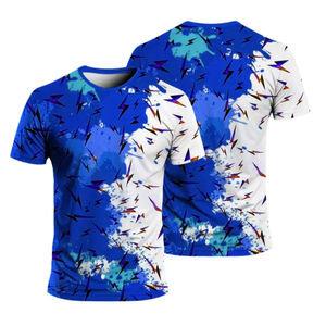 Camiseta informal de manga corta para hombre, camisetas de sublimación de estilo lavado ácido de talla grande con logotipo personalizado de algodón 100% de alta calidad para hombre - Product Image 4