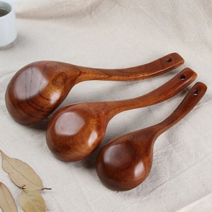 Big spoon for soup & broth serving wood <b>ladle</b> kitchen essentials natural crafted <b>wooden</b> <b>ladles</b> - Product Image 2