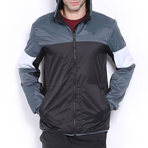 Chaqueta Cortavientos de Trabajo para Hombre, con Capucha y Cuello Alto, de Lona, para Otoño, Resistente al Viento, con Logotipo OEM de Alta Calidad - Product Image 3