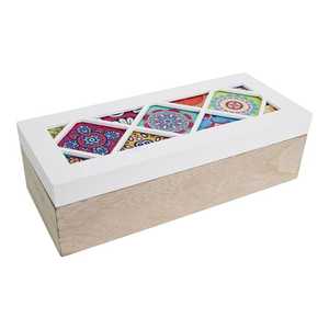 Boîtes décoratives de luxe Vente chaude Cadeaux et artisanat Boîtes en bois Signes muraux fabriqués en Inde - Product Image 3