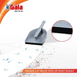 Balai à poussière Gala No Dust Floor avec poils synthétiques et éponge, ensemble de brosses et pelle anti-adhérentes - Product Image 5