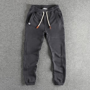 Pantalones Deportivos Casuales de Algodón 100% Ecológicos de Cintura Alta Estilo Oxford para Hombre, Color Sólido, con Cordón en el Tobillo, Otoño 2026 - Product Image 6