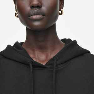 Sweat à capuche polaire épais Streetwear pull à capuche en coton lourd surdimensionné pour hommes et femmes vêtements de mode à la mode - Product Image 3