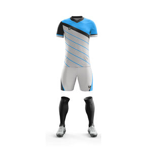 Uniforme de fútbol para hombre con estampado digital personalizado de alta calidad OEM, ropa deportiva ligera, uniforme de entrenamiento transpirable de secado rápido - Product Image 5