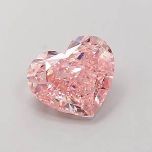 เพชรรูปหัวใจ 2.02 กะรัต VS2 สีชมพูเข้มแฟนซี เพาะเลี้ยงในห้องปฏิบัติการ - Product Image 1