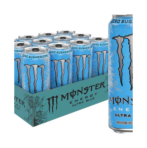 Boisson Énergisante Monster Energy Ultra Blue 12x500ml en Canettes, Formule Pasteurisée pour une Fraîcheur et une Qualité Durables, Vente en Gros - Product Image 2