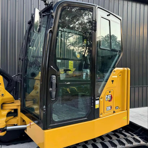 LIVRAISON GRATUITE MINI-EXCAVATRICE CAT 306 CR 52 CV MOTEUR DIESEL CLIMATISÉ (CHAUFFAGE/CLIMATISATION/RADIO) BOÎTE DE 24 POUCES APPROUVÉE EPA CE POURCHER MITRAILLEUR HYDRAULIQUE PLC - Product Image 1