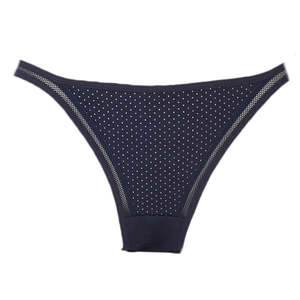 Culotte fantaisie pour femme - Bleu marine - Product Image 1