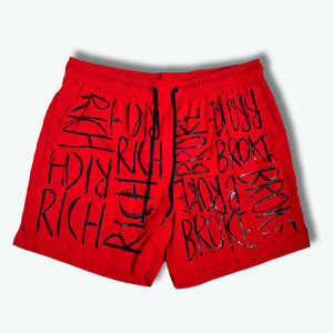 Short de bain écologique personnalisé OEM Short de bain décontracté à séchage rapide pour hommes Short de plage imprimé respirant - Product Image 5