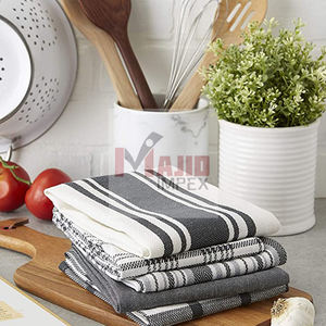 Torchon de cuisine de qualité supérieure torchon chiffon de nettoyage en 100% coton de haute qualité disponible en couleurs personnalisées - Product Image 5