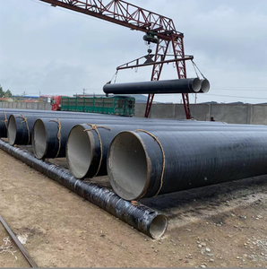 High Quality Long Life Anticorrosion External Plastic Coated & Internal <b>Cement</b> Mortar Lined Steel Pipe for Water Supply Projects - Product Image 3