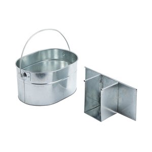 New Arrival Galvanized Aluminium Tool <b>Caddy</b> Silver Plated Perfect <b>Kitchen</b> Utensils Home Hotel Durable Storage Organization - Product Image 2