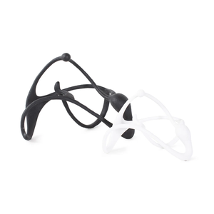 ตกแต่งประติมากรรมที่ทันสมัยบ้านสำนักงานห้องนั่งเล่นเครื่องประดับห้องโถงประติมากรรมโลหะสีดำขัด - Product Image 5