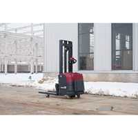 Nouveau chariot élévateur à mât de 1,5 tonne, hauteur de levage de 2,5 m, alimenté par batterie, adapté aux allées étroites, zéro émission, pour entrepôt, ODM