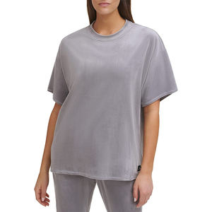 Camisetas de talla grande con logotipo personalizado Camiseta de microfibra pesada de algodón de gran tamaño con logotipo personalizado al por mayor Camiseta OEM de buen fabricante - Product Image 1