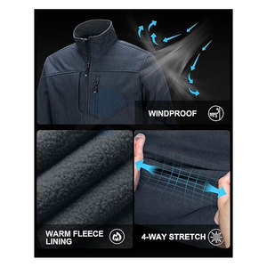 Chaqueta Impermeable y Cortavientos de Lona Formal para Hombre, Transpirable, con Frente Alto, para Deportes al Aire Libre, Venta al Por Mayor de Fábrica - Product Image 6