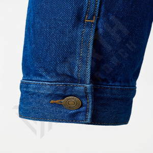 Nouvelle arrivée, veste en jean élégante pour homme, veste en jean d'hiver, poche en jean déchirée, veste en jean boutonnée grande taille pour homme - Product Image 6