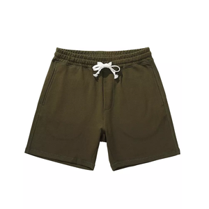 Premium 100% coton hommes taille moyenne tricoté coupe décontractée doux respirant vêtements d'été Shorts avec poches pour une utilisation quotidienne et extérieure - Product Image 6