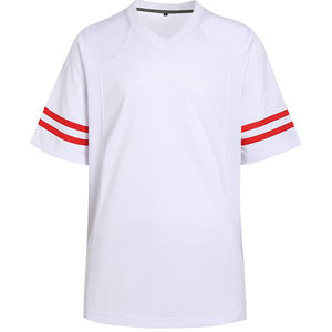 Últimos diseños de camisetas de fútbol americano para hombre, personalizadas, transpirables y cómodas, con mangas cortas, en venta. - Product Image 1