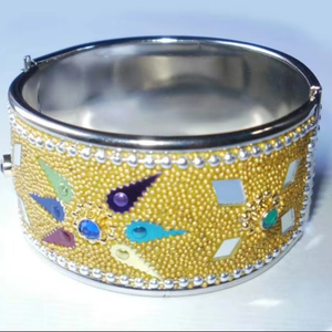 Pulsera de Latón y Cobre Moderna, Religiosa, Nuevo Modelo, a la Moda, para Regalo o Boda, Venta al Por Mayor - Product Image 1