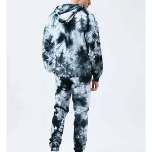 Chándal de hombre personalizado al por mayor con impresión por sublimación, jersey liso en blanco con bolsillos para correr, sudaderas con capucha, chándal ajustado - Product Image 2