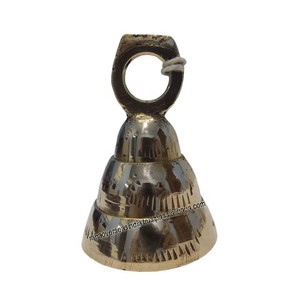 Top Luxury & High Quality Brass Hanging <b>Bell</b> Ideal for Mandir Decor Outdoor Use Garden Spaces or Spiritual Meditation Corners - Product Image 6