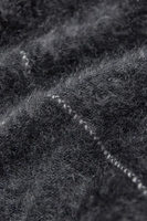 Pull ras du cou en mélange d'alpaga super doux, motif losanges intarsia, pour femme, en alpaga brossé, coupe oversize épaisse 5G