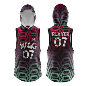 Camisetas de Fútbol 7v7 Personalizadas con Capucha, Uniformes de Flag Football 7v7, 100% Poliéster Transpirable, Tallas Grandes - Product Image 1