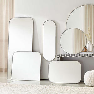 Miroir mural en verre durable Art déco de taille et de couleur personnalisées pour la décoration intérieure et les salles de bain - Product Image 6