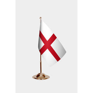 Drapeaux de bureau d'Angleterre imprimés numériquement, fanions en tissu, en fibre de verre, pour présentoirs automobiles, disponibles en plastique, polyester, soie, pour usage automobile - Product Image 2