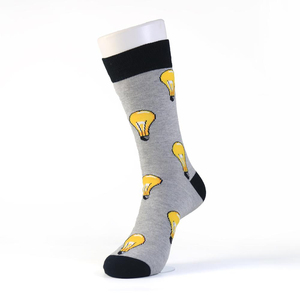 Calcetines Unisex con Estampado Gráfico Digital, 100% Algodón, Transpirables, Tejidos, a Media Pantorrilla, Casuales, para Adultos y Niños, Otoño, OEM - Product Image 4