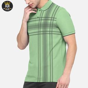 T-shirt polo décontracté personnalisé de haute qualité pour hommes Polo d'été à manches courtes pour hommes - Product Image 2