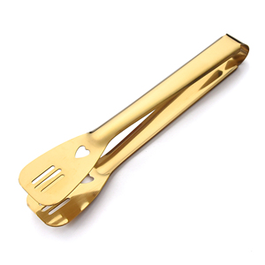 Pinzas para Freír de Primera Calidad, Chapadas en Oro, para Cocinar y Servir, Pinzas Resistentes para Freír en Aceite y para la Cocina - Product Image 2