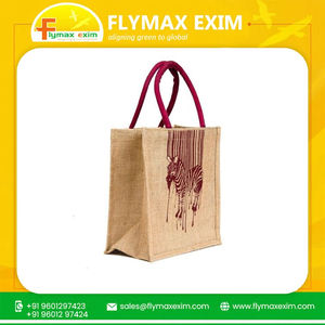 Pequeña Bolsa De yute personalizada ecológica personalizada reutilizable de moda y sostenible bolsas de Yute natural para la venta - Product Image 2