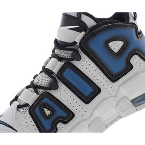 Zapatos Nike Air More Uptempo GS para niños Color: Gris/Azul 100% auténticos - Product Image 3
