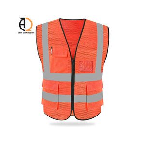 Gilet de sécurité réfléchissant avec poches, vêtements de travail réfléchissants, haute visibilité, vêtements de travail de haute qualité pour la construction - Product Image 5