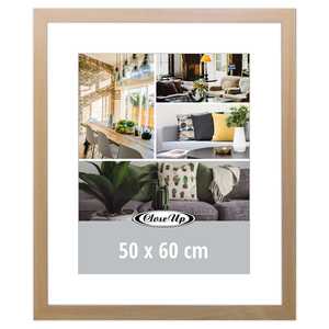 Marco de Fotos de Madera de Haya Claro de Estilo Clásico de 50 x 60 cm para Uso Doméstico - Material MDF - Product Image 3