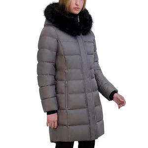 Vente en gros 2023 Veste matelassée pour femme Design personnalisé Hiver élégant 100% Matériau en polyester similaire à la veste matelassée - Product Image 1