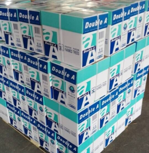 Highest Grade Aa Super White 70 75 80 Gsm Double a <b>A4</b> <b>Paper</b> Copy <b>Paper</b> - Product Image 1