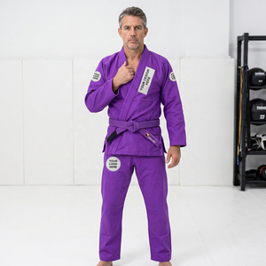 ชุดยูโดบราซิลเลี่ยนยิวยิตสู (BJJ Gi) พรีเมียม สำหรับทุกเพศ ผ้าฝ้าย 400GSM น้ำหนักเบา เหมาะสำหรับฝึกศิลปะการต่อสู้ - Product Image 1