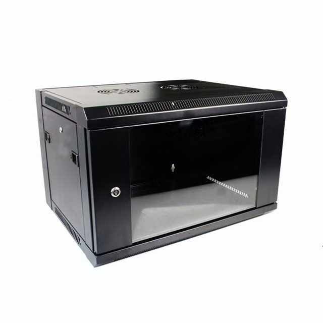 Gcabling 19 Inch SPCC Mini Home Horizontal Assembled Rack Network Data Server Cabinet with Fan Cooling Accessories for Indoor