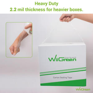 Nouveauté BOPP ruban d'emballage thermofusible clair simple face acrylique fort ruban sensible à la pression pour l'emballage expédition mobile - Product Image 5