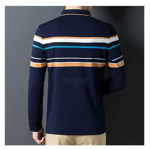 Camiseta de manga larga con cuello redondo, Polo con estampado de logotipo, alta calidad - Product Image 4