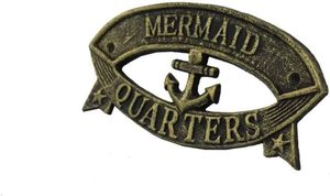 Placa de nombre decorativa Placa de pared de metal Accesorios de decoración de arte Placa de latón - Product Image 4