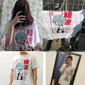 เสื้อยืดเรย์ อายานามิ ยุอิ อิคาริ วัสดุผ้าเจอร์ซีย์โพลีเอสเตอร์ระบายอากาศได้ดี - Product Image 5