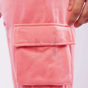 2023 nouveauté hommes personnalisé coton genou longueur décontracté pantalons courts hommes décontracté confort tissu élastique ceinture Shorts - Product Image 2
