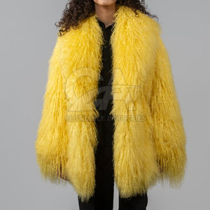 Manteau de créateur pour femmes, manteau d'hiver en fourrure personnalisé, manteau parka en fourrure de Mongolie de haute qualité pour femmes - Product Image 1