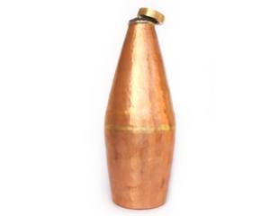 Recién llegado, botella de agua hecha de cobre puro para oficina, gimnasio y yoga, Ayurveda, botella de cobre recomendada, producto hecho por India - Product Image 6
